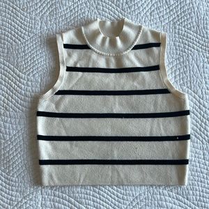 Zara girls knitted top